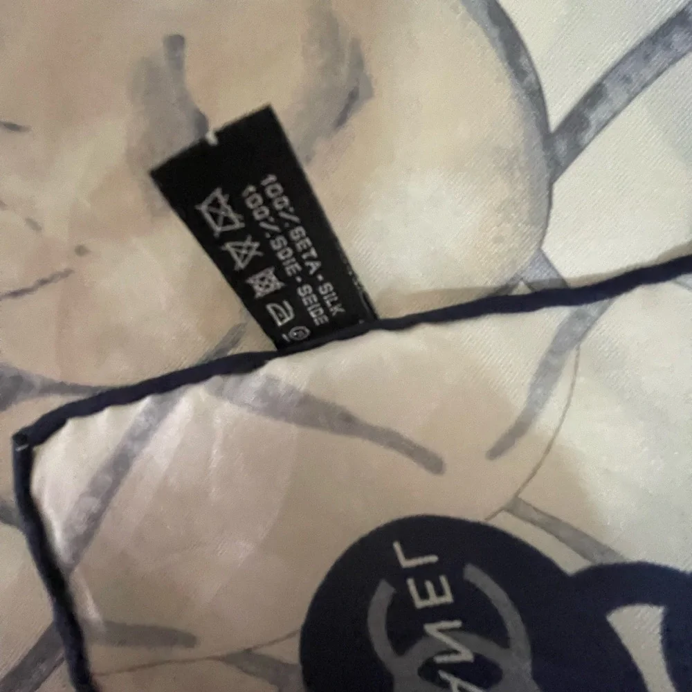 Chanel Silk Scarf. - Picture 11 of 16